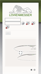 Mobile Screenshot of loewenmesser.de